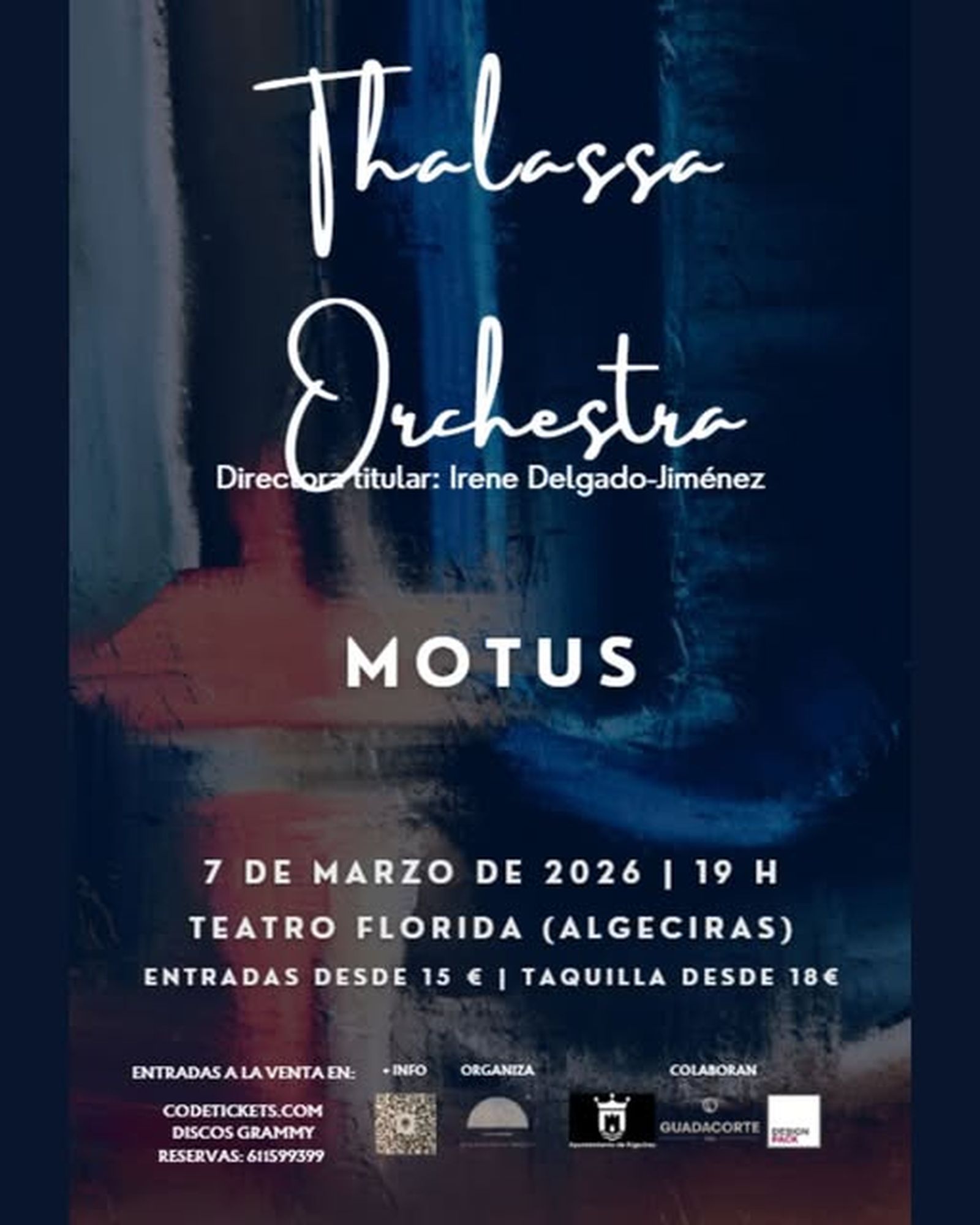 Cartel oficial del concierto "Motus".