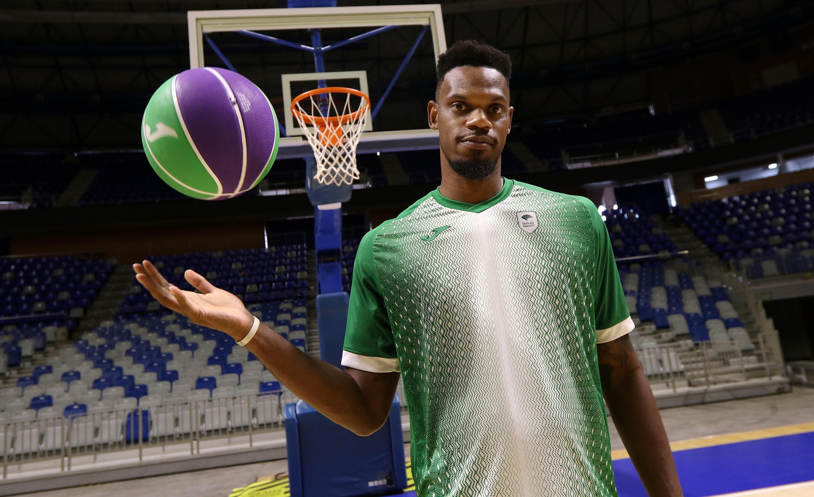 Las fotos del día grande de Frank Elegar en el Unicaja Las fotos del día grande de Frank Elegar en el Unicaja