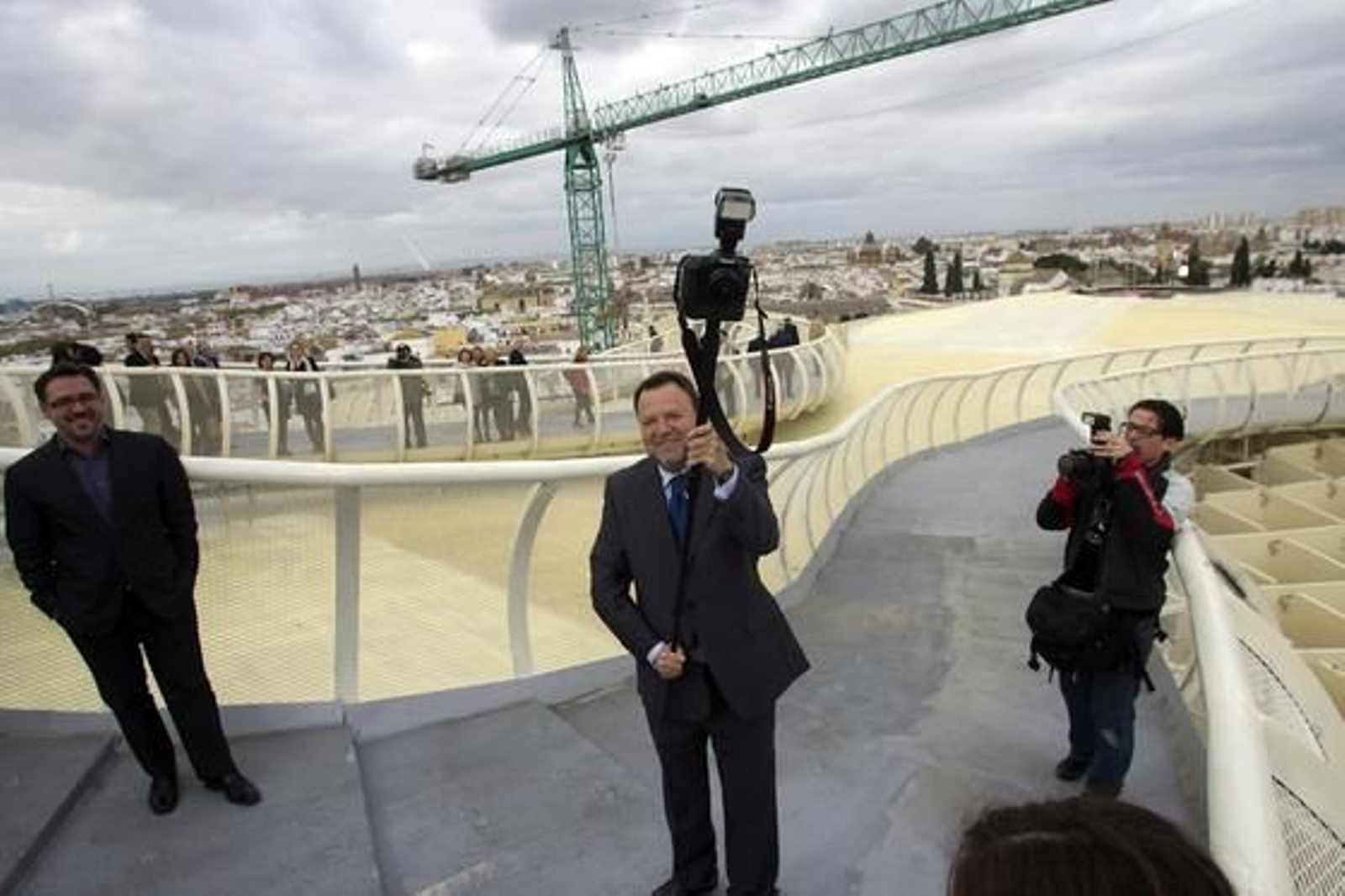 Vistas desde las pasarelas del Metrosol Parasol.

Foto: Juan Carlos Munoz