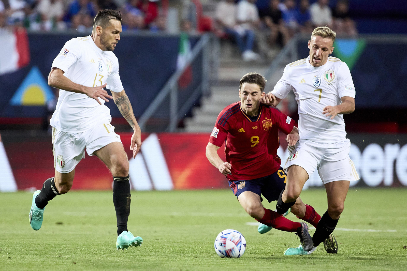 Las fotos del España - Italia