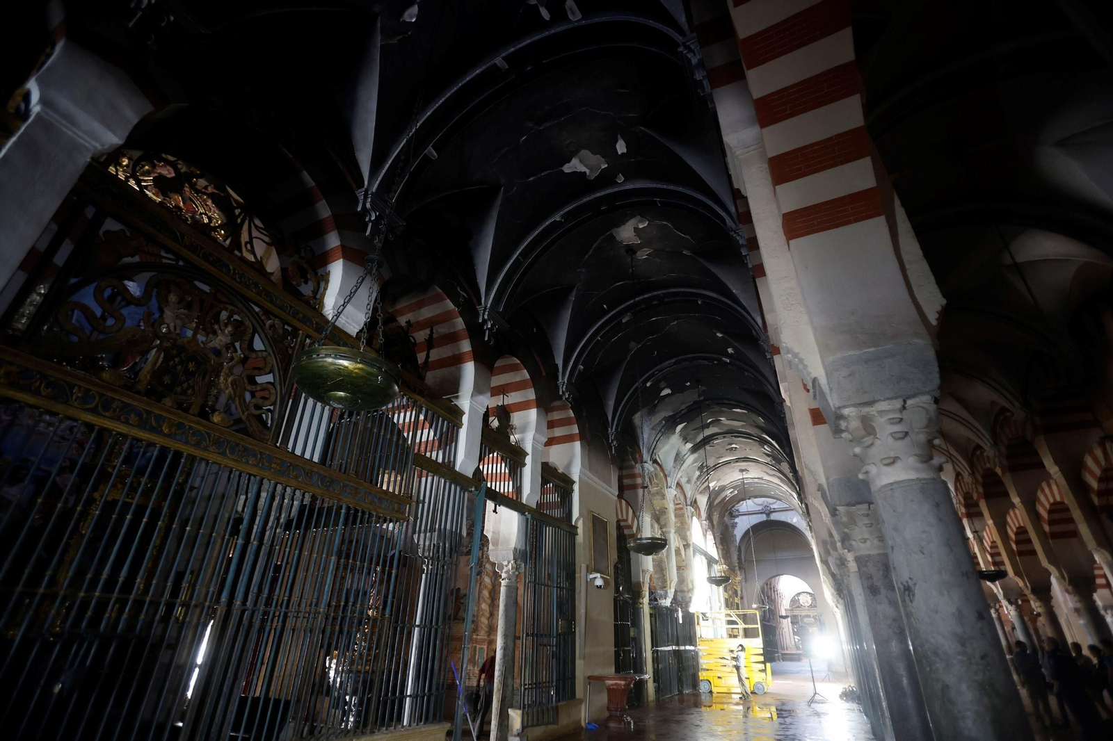 Así ha quedado la Mezquita-Catedral tras el incendio