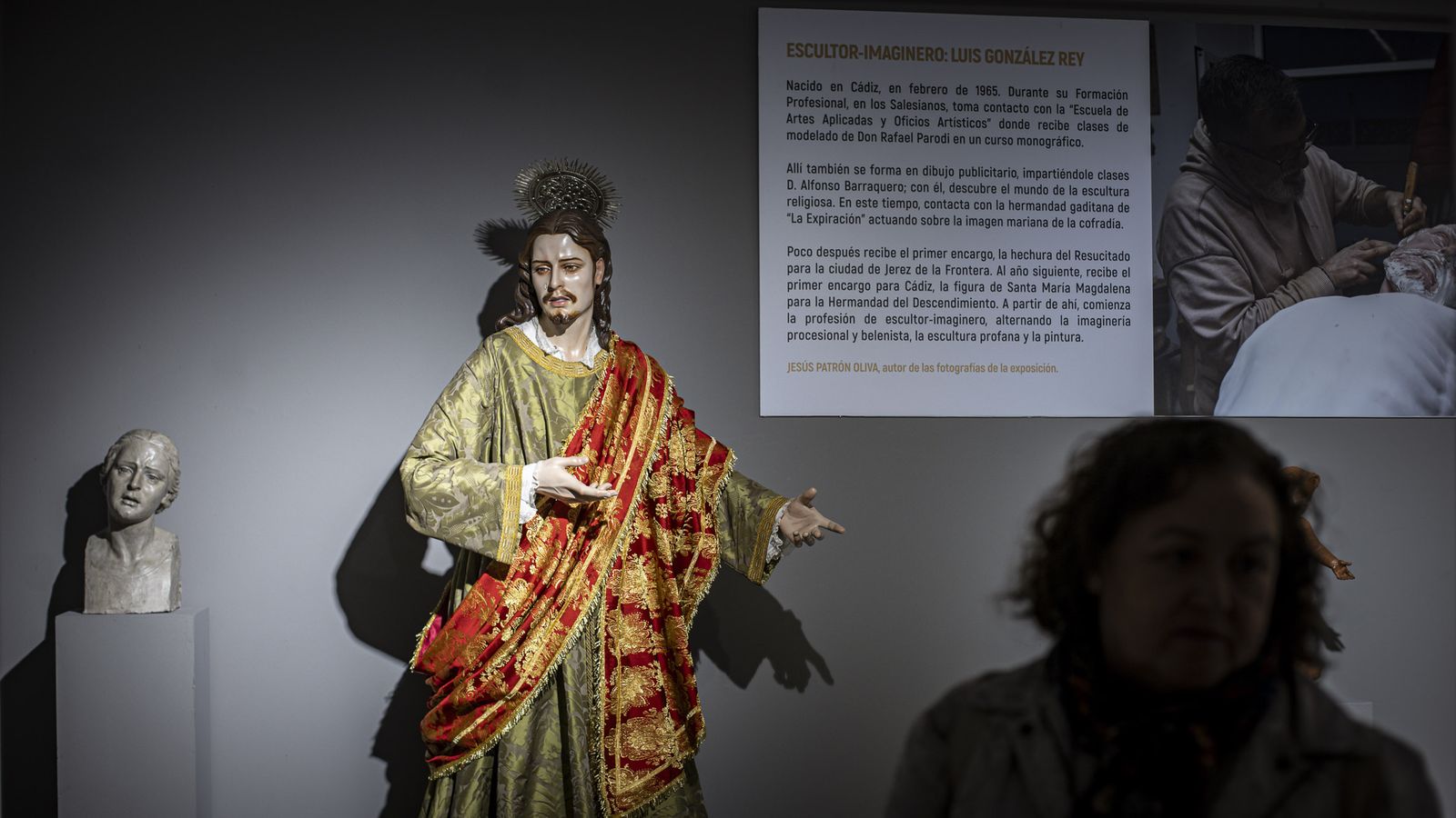 Las imágenes de «El sueño de un niño», la exposición del imaginero Luis González Rey en Cádiz