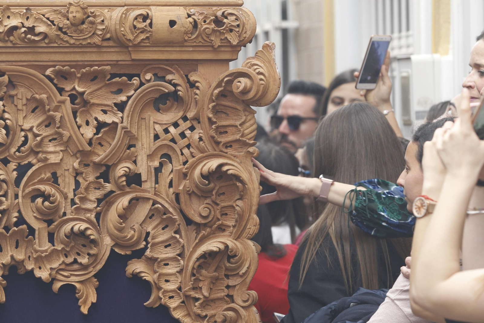 Imágenes de la Procesión de la Macarena. Semana Santa Almería 2019
