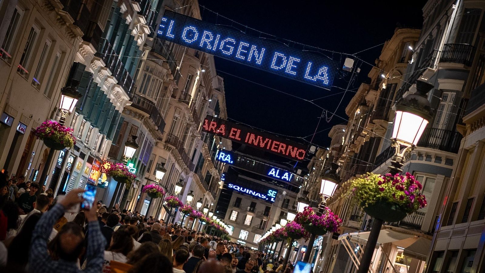 La Noche en Blanco de Málaga, en imágenes