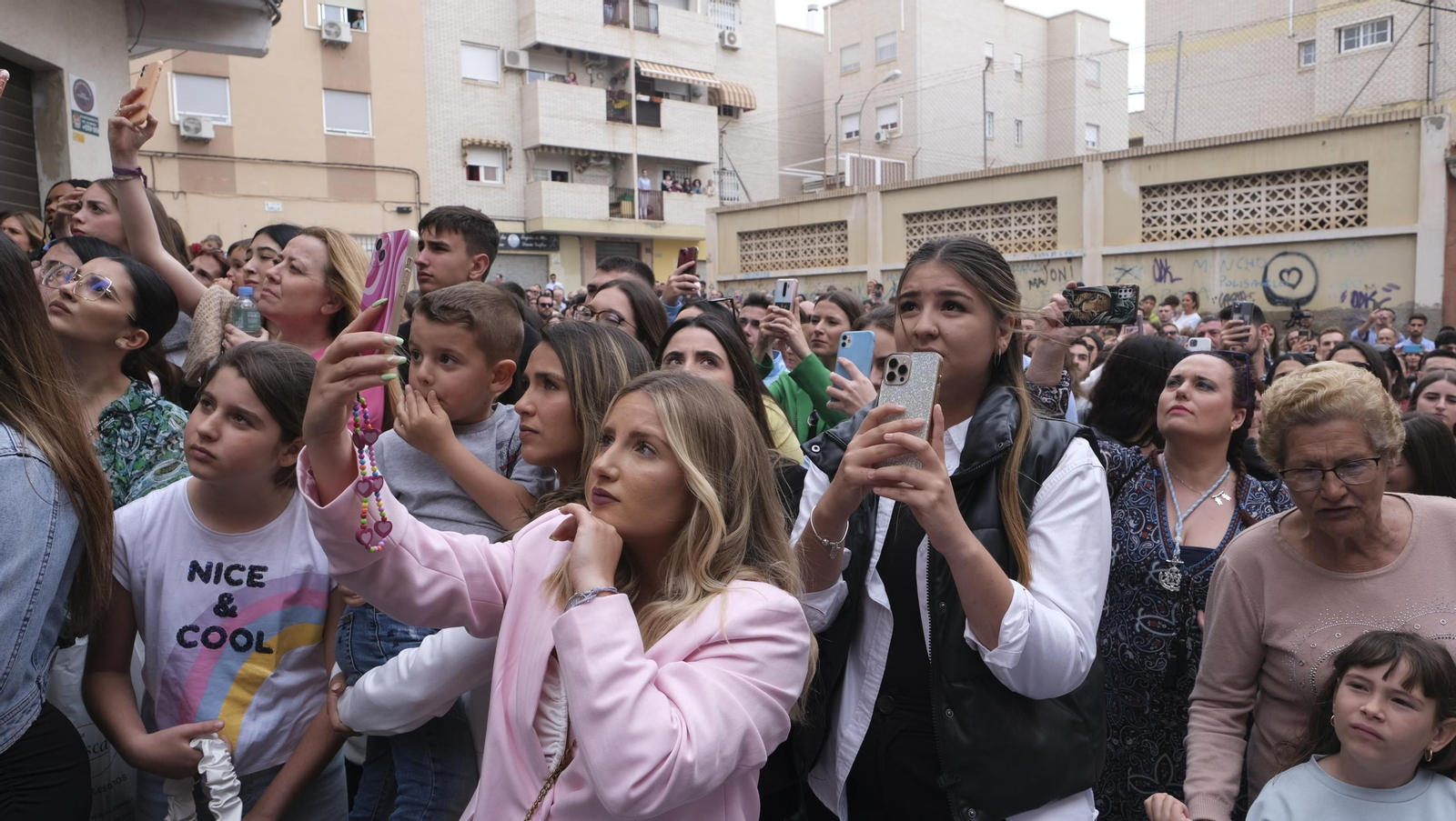 La procesión de Los Ángeles en Almería, en imágenes