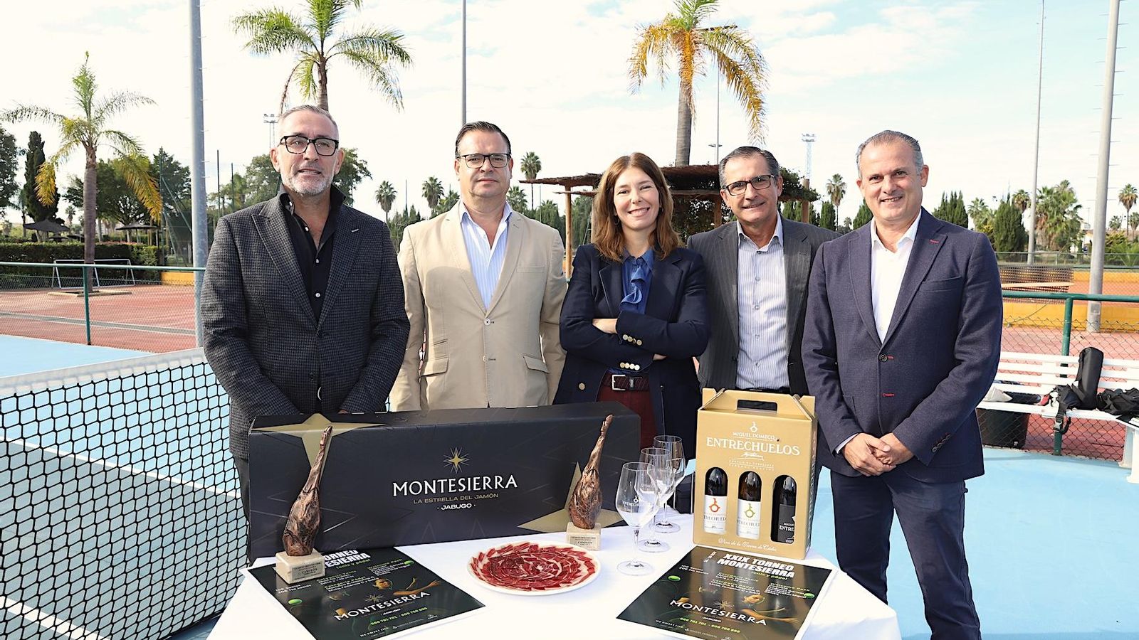 Montesierra y Bodegas Miguel Domecq, patrocionadores en The Racket Club Jerez.