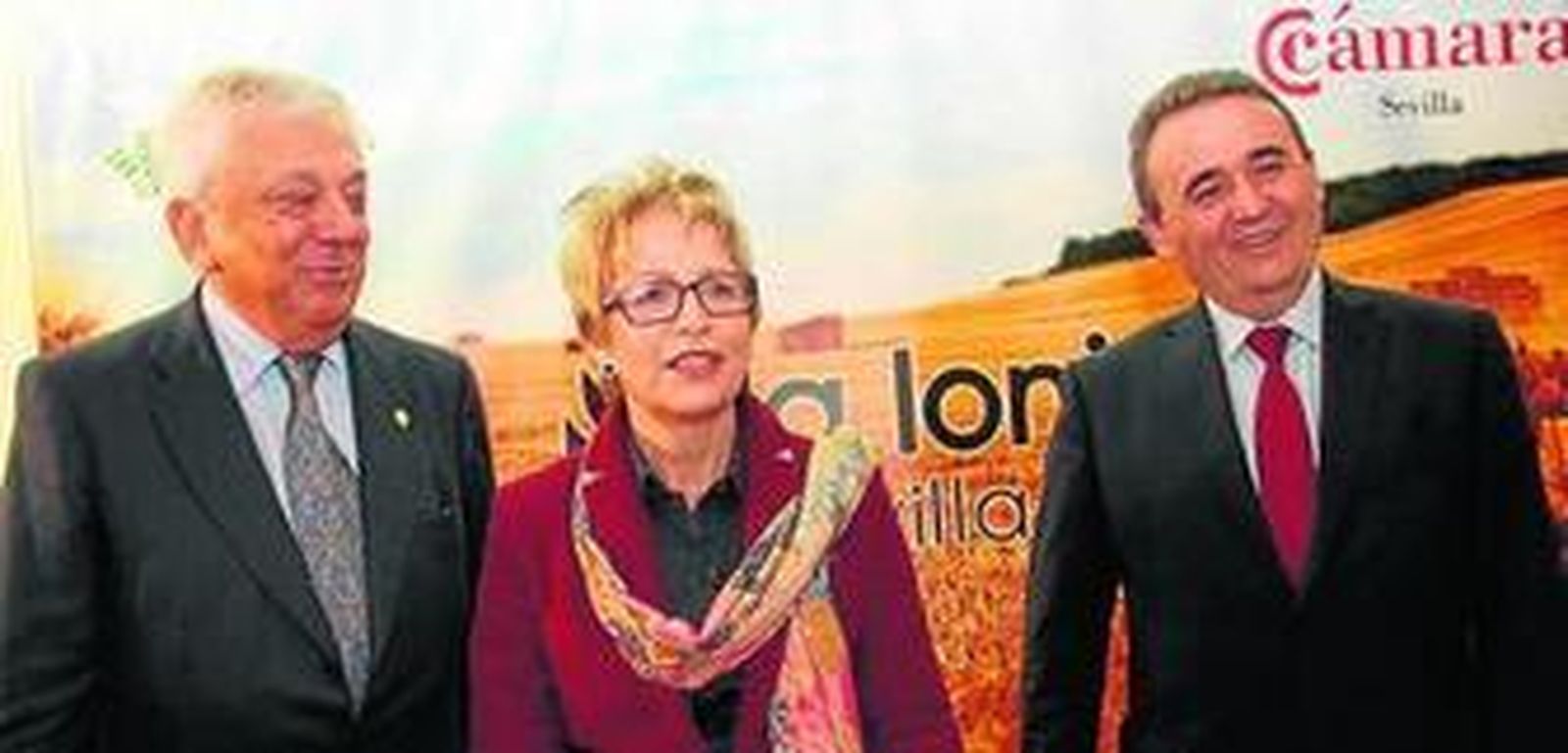 Francisco Herrero, Elena Víboras y Rafael López-Tarruella.