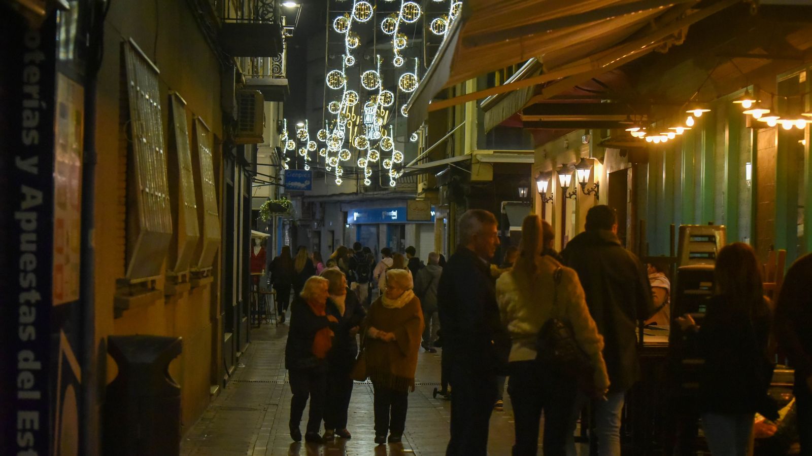 El encendido del alumbrado de Navidad en La Línea, en imágenes