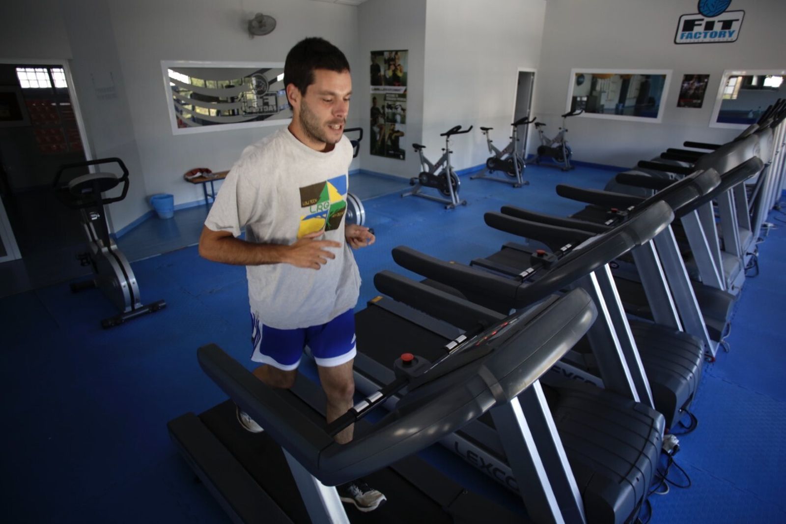 La vuelta de los deportistas a los gimnasios de Ronda, en fotos