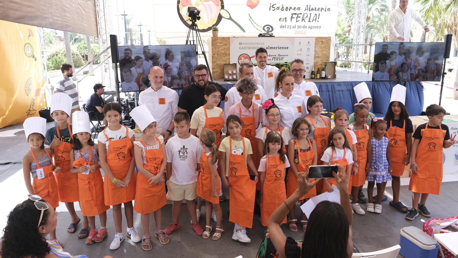 El concurso de gastronomía infantil de la Feria de Almería 2025, en imágenes