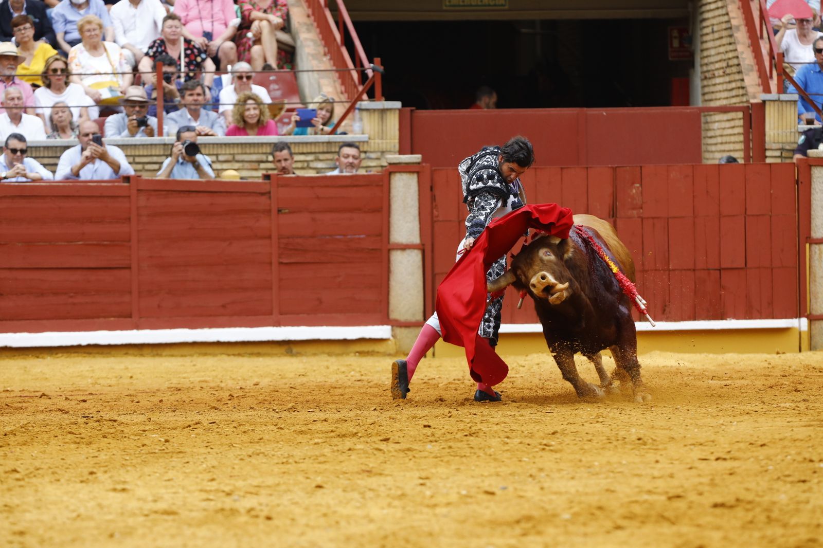 La corrida mixta de Diego Ventura, Morante de la Puebla y Pablo Aguado en Córdoba, en imágenes