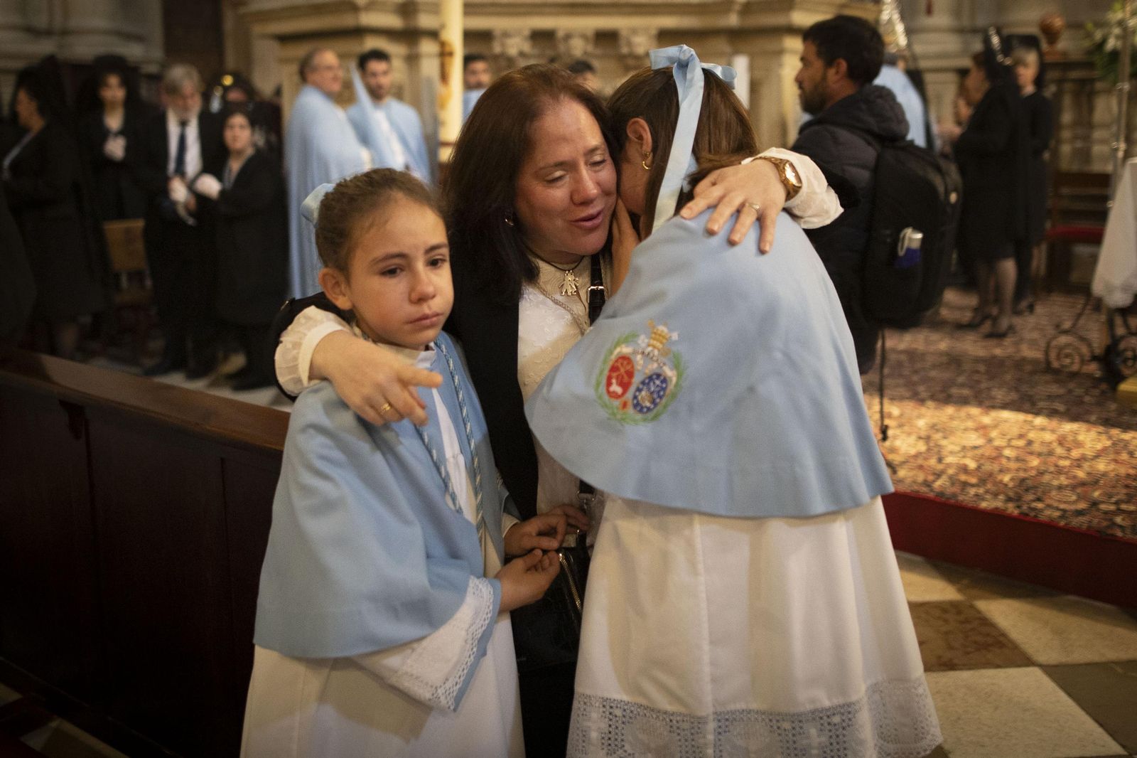 Las fotografías de la suspensión de la Estación de Penitencia de la Hermandad de Regina Mundi 2025