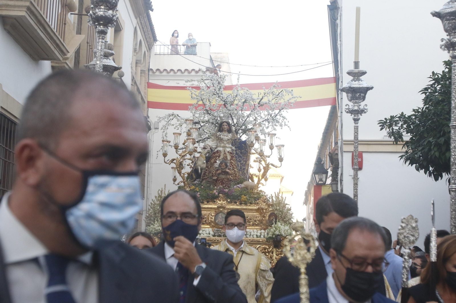 La procesión de la Divina Pastora de Capuchinos de Córdoba, en imágenes