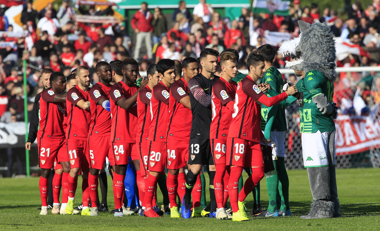 Las imágenes del Villanovense-Sevilla de Copa del Rey