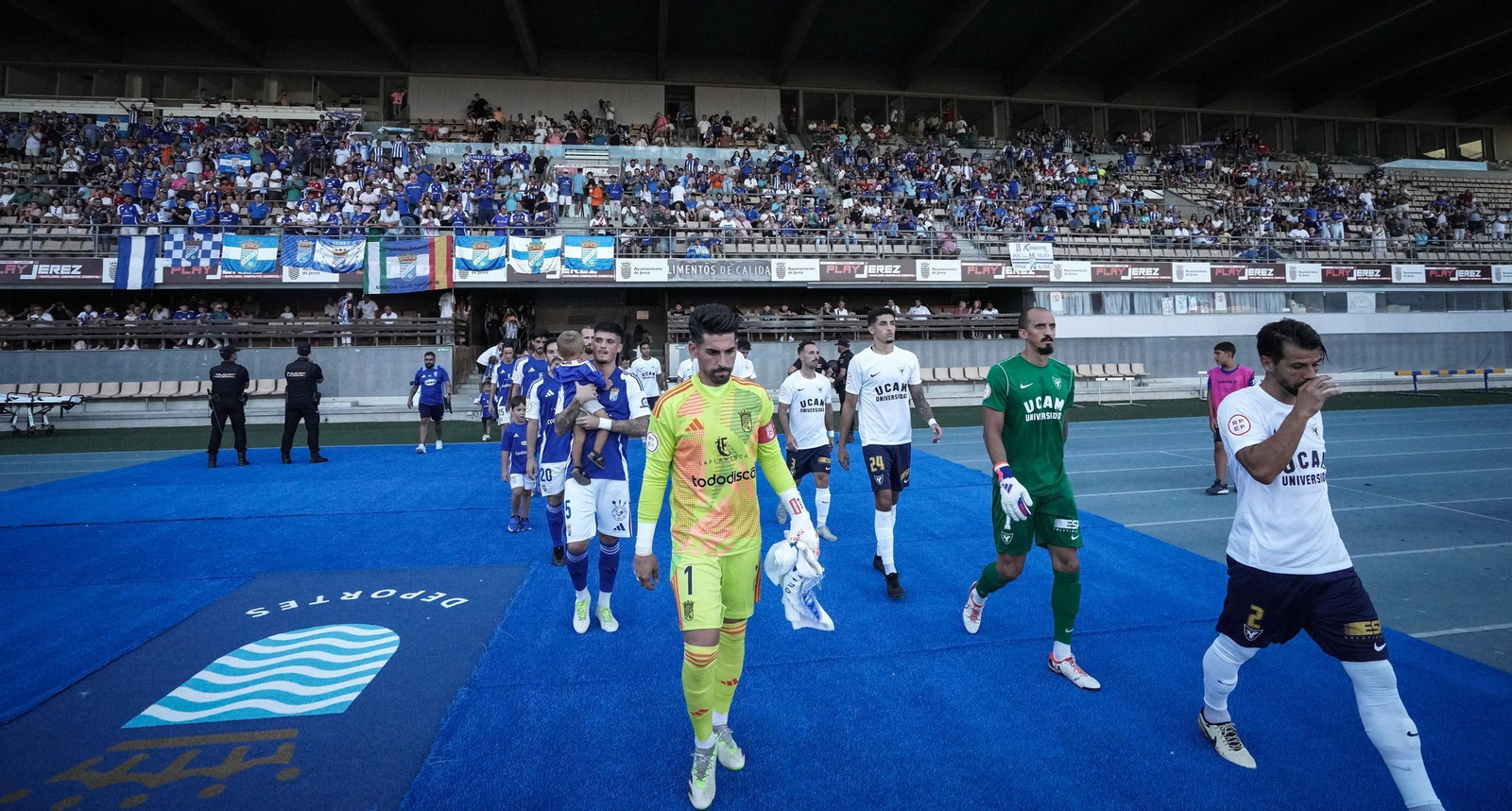Imágenes del partido del Xerez CD - UCAM