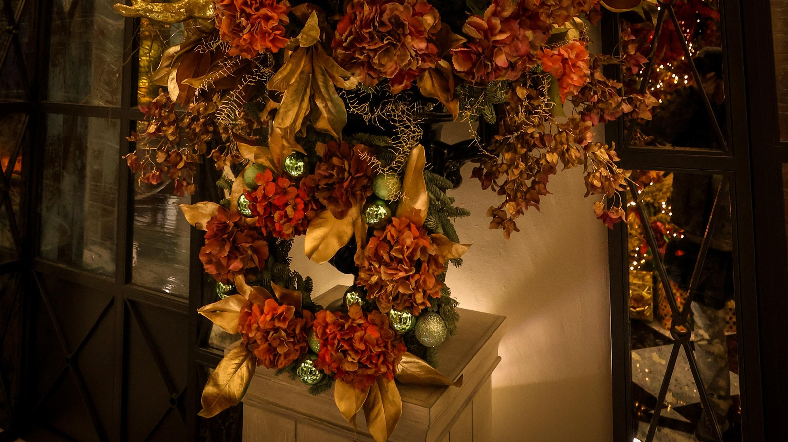 Espectacular decoración navideña del Hotel Casa Palacio María Luisa de Jerez