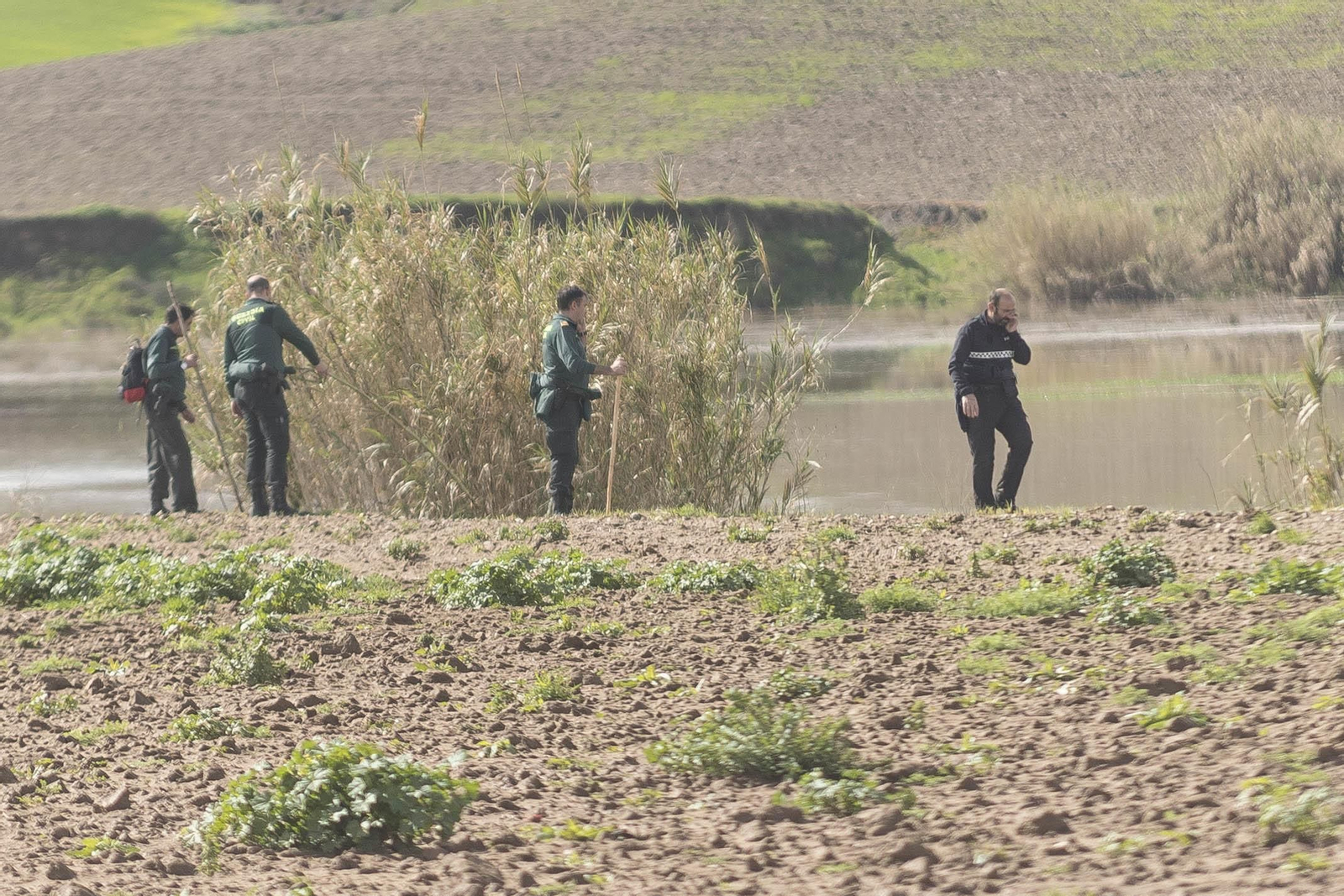 La búsqueda del guardia civil en Guillena