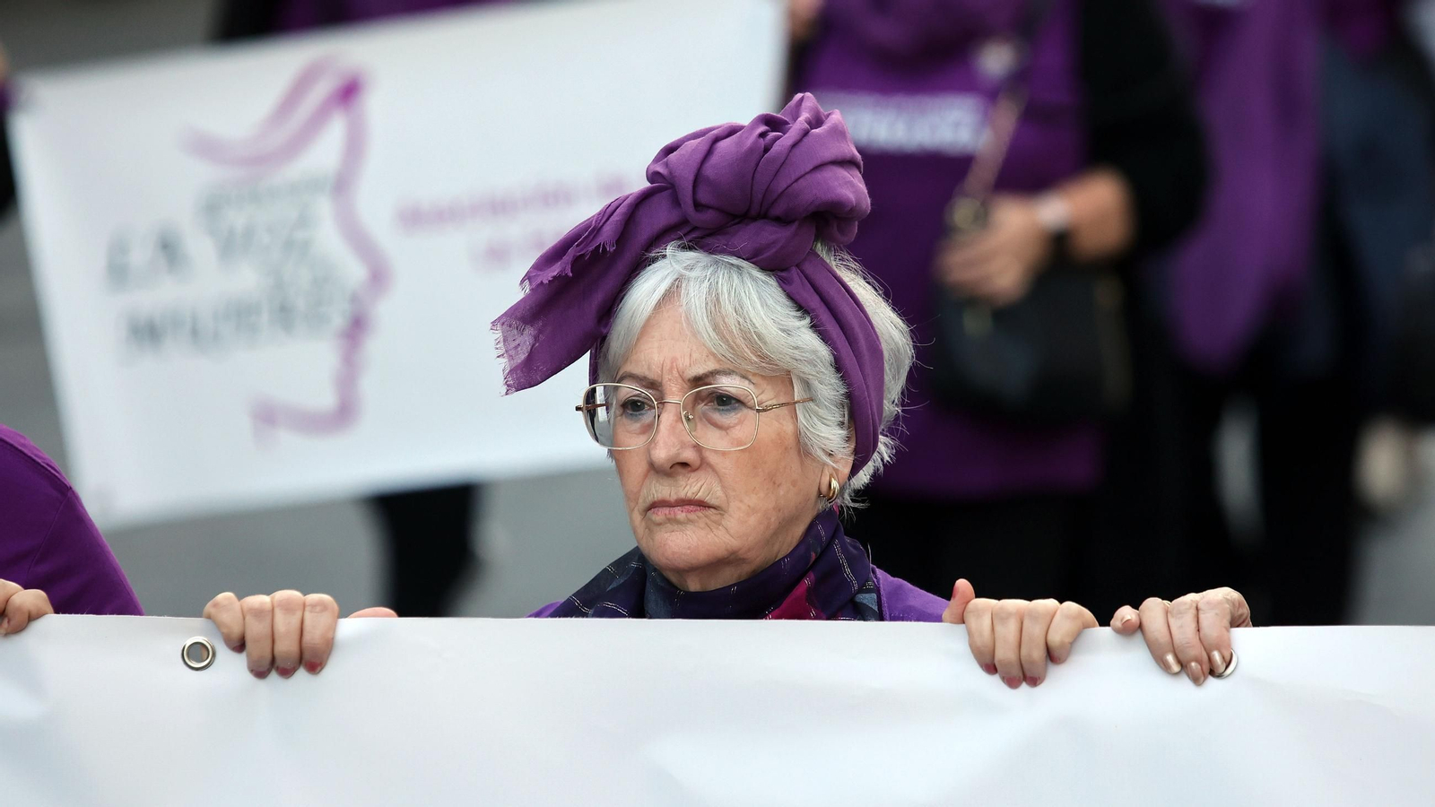 Imágenes de la manifestación del 25N 2024 en Jerez