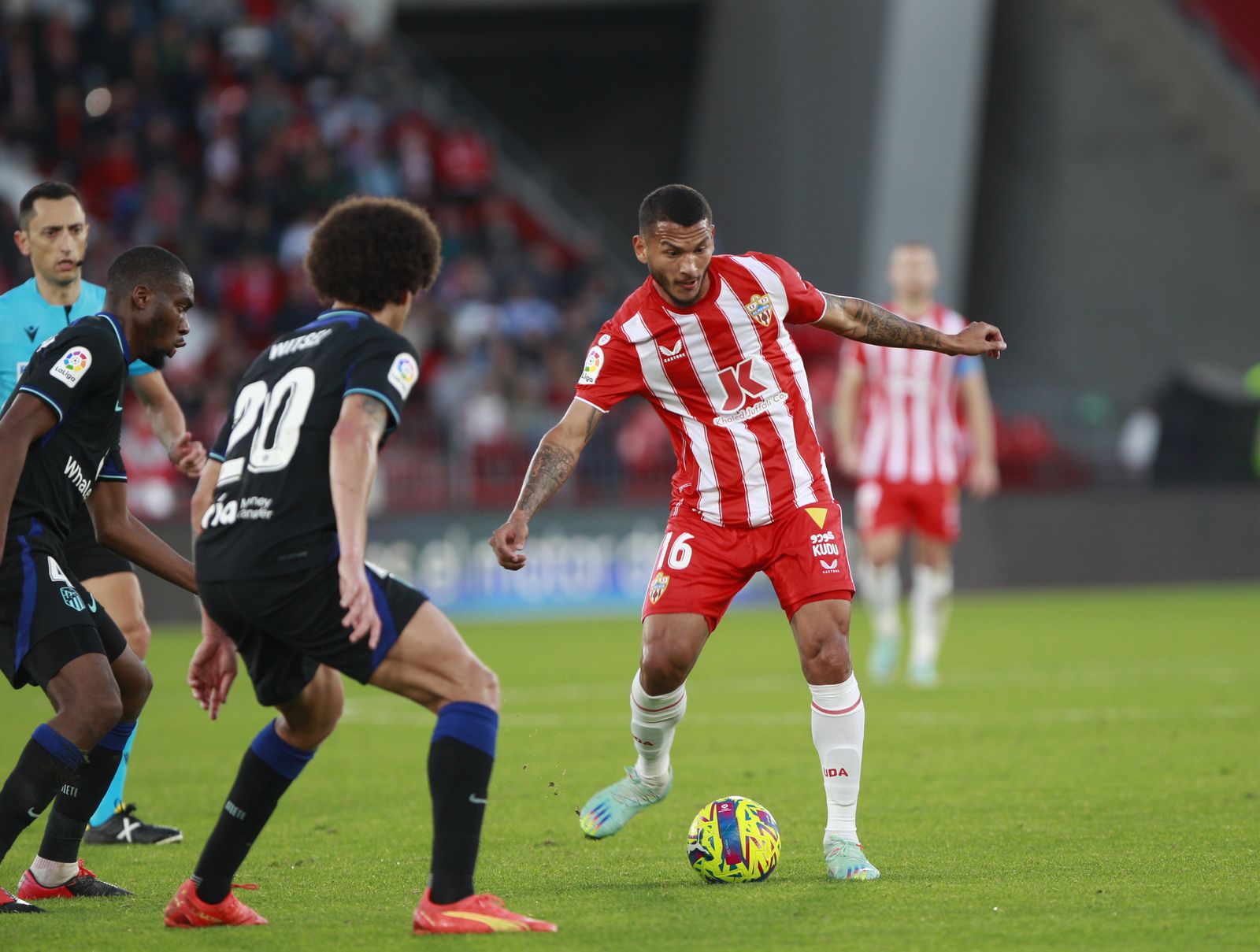 Imágenes del partido U.D. Almería-Atlético de Madrid