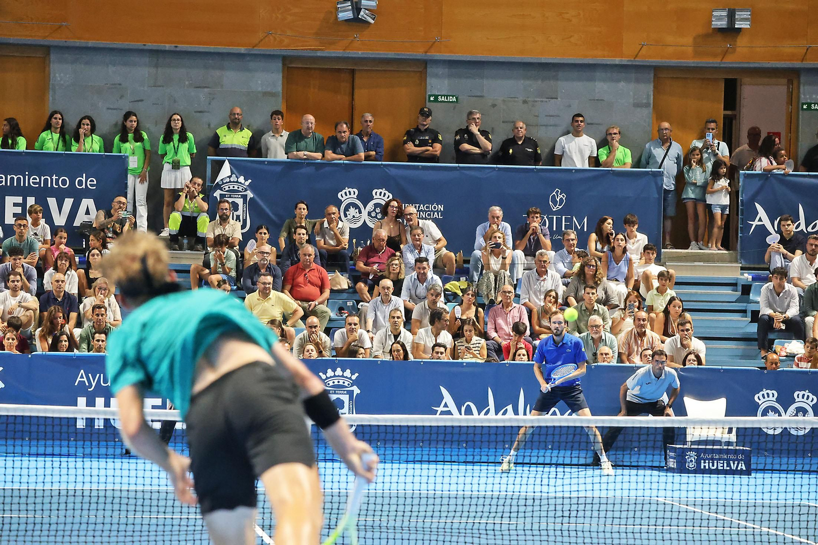 Imágenes de la final masculina de la Copa del Rey de tenis entre Daniil Medvedev y Alejandro Davidovich
