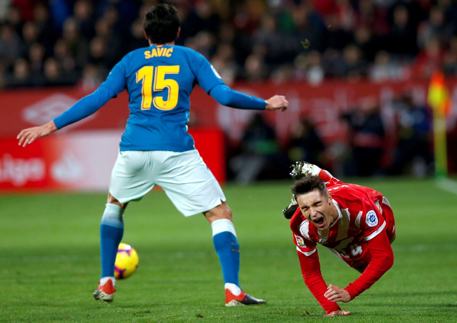 Las imágenes del Girona-Atlético de Madrid