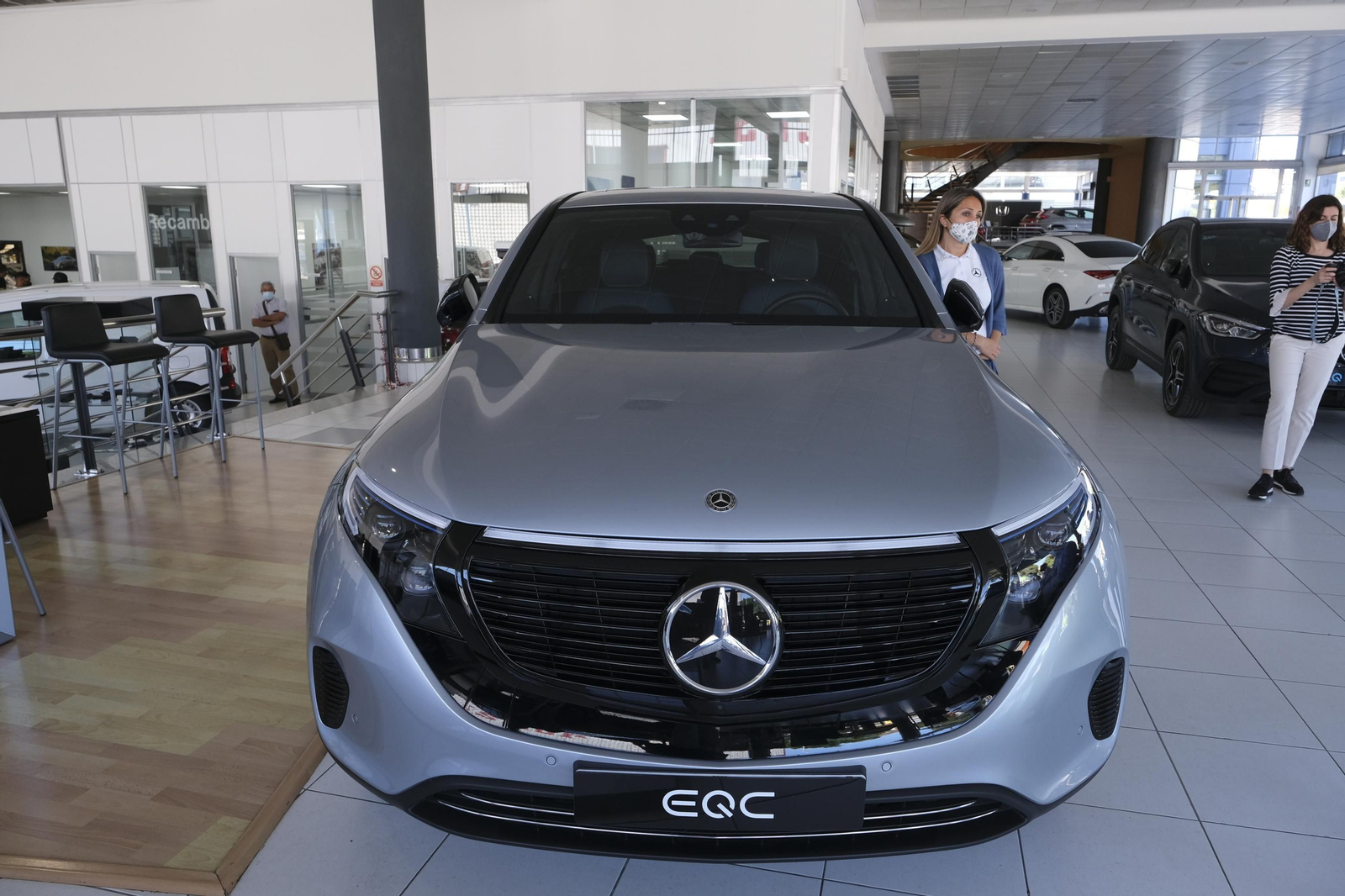 Fotogalería coches eléctricos de Mercedes Benz. Saveres