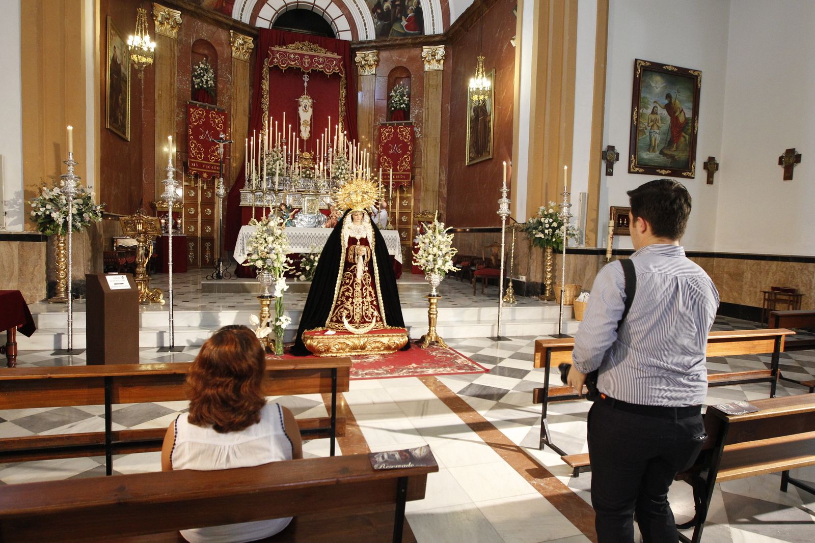 El día 8 será el Solemne Besamanos en honor a la imagen mariana.