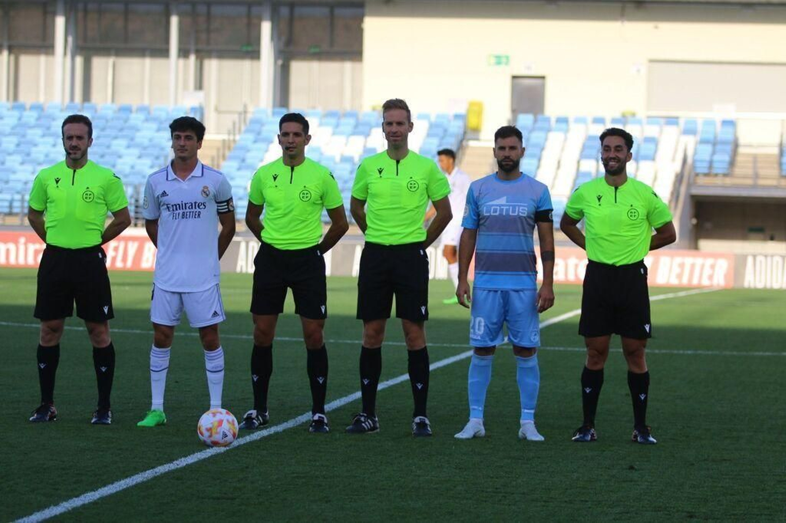 Muresan Muresan, antes del Castilla-Balona de la primera jornada de liga