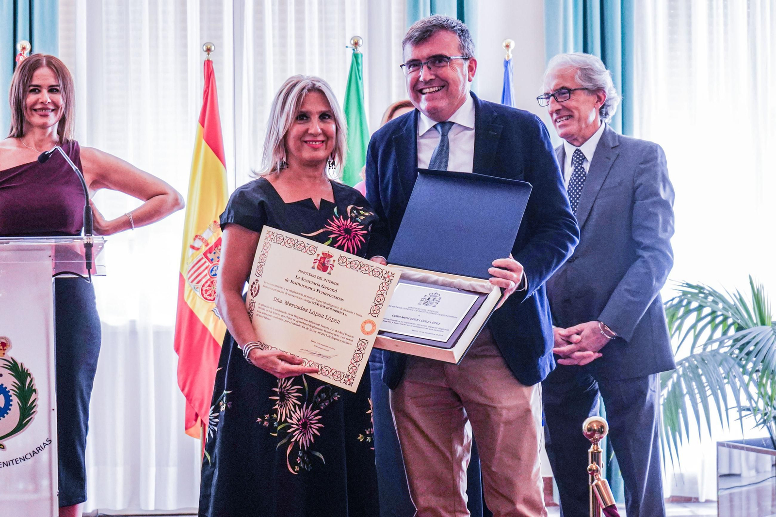 La celebración de la patrona de Instituciones Penitenciarias, Ntra. Señora de la Merced en Granada: las imágenes