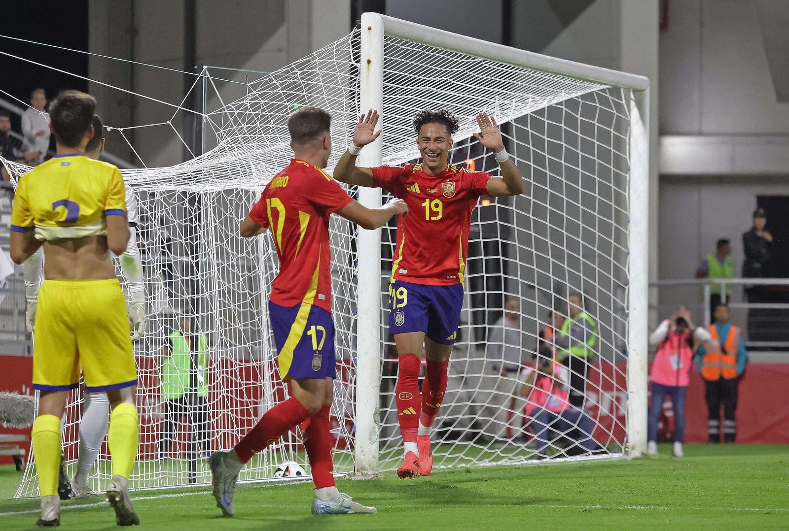 Las mejores fotos del España - Kazajistán sub-21 en La Línea