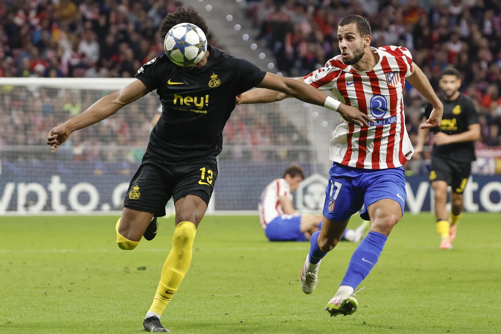 Las imágenes del Atlético de Madrid-Unión Saint-Gilloise