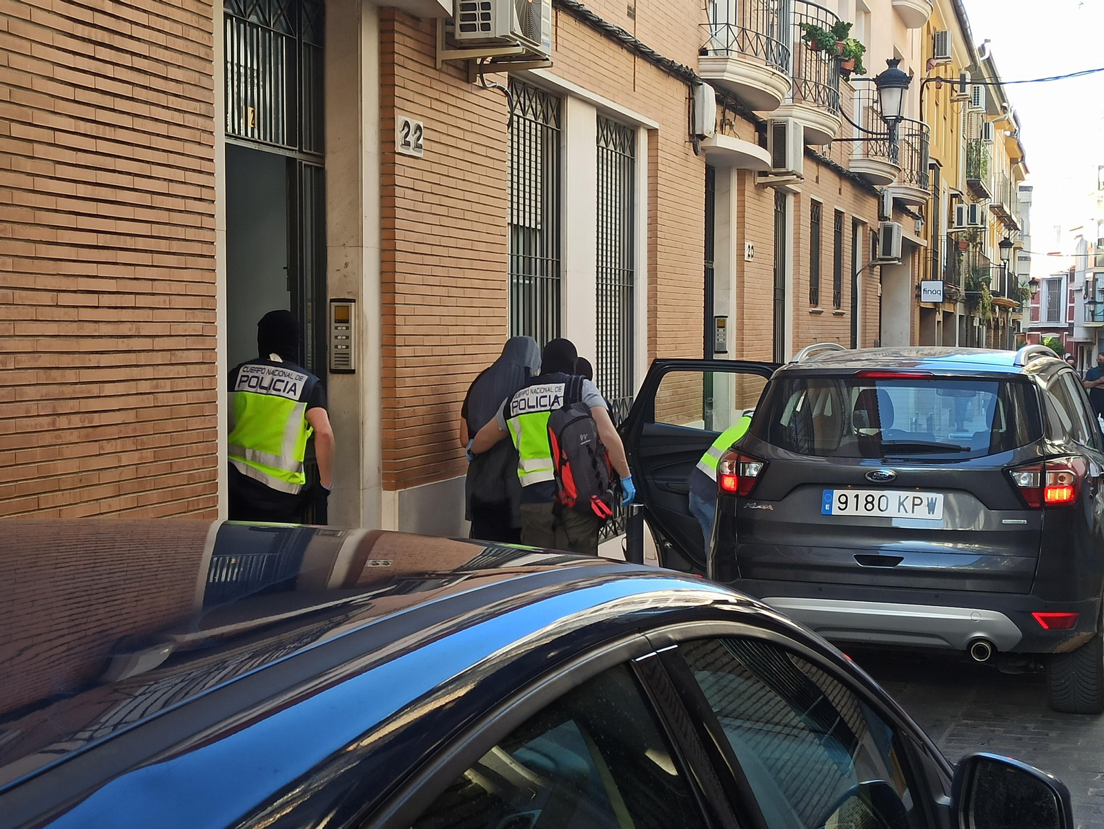 La operación antidroga de Lucena, en fotografías