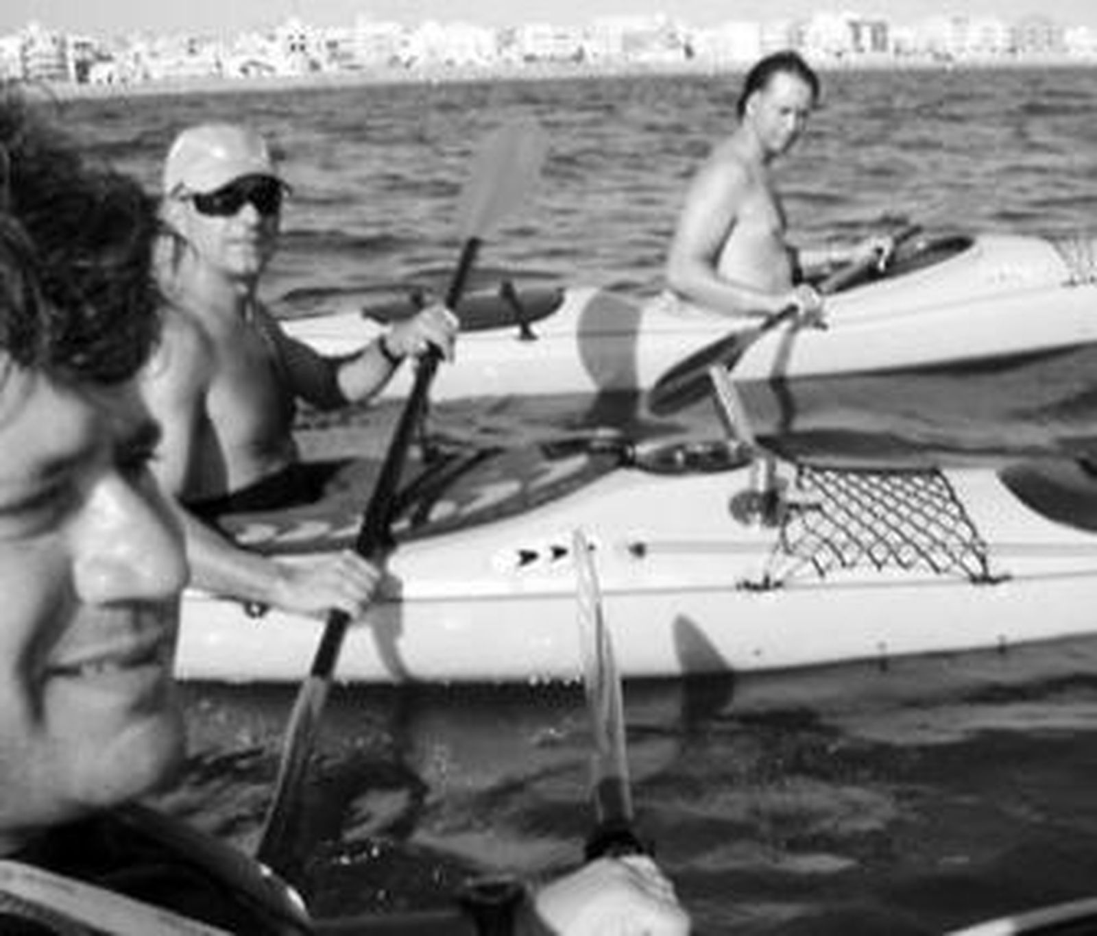 Tres de los ejidenses durante una jornada entrenamiento en Almerimar.