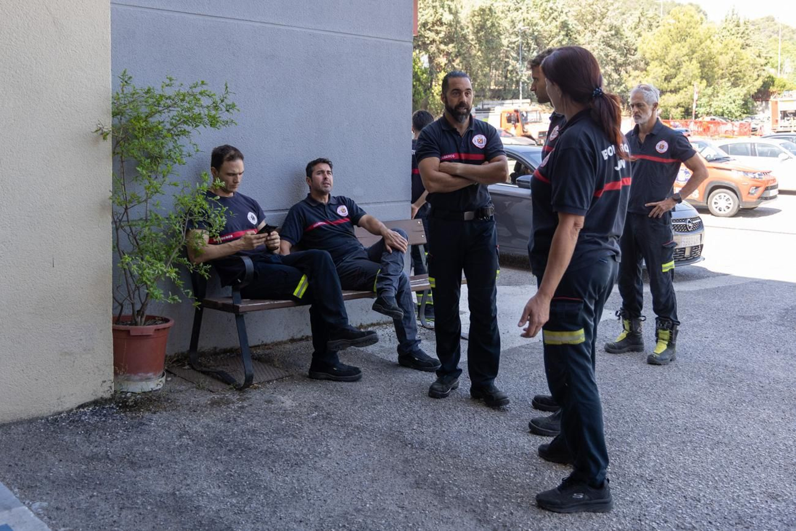 Un día junto a los bomberos de Jaén
