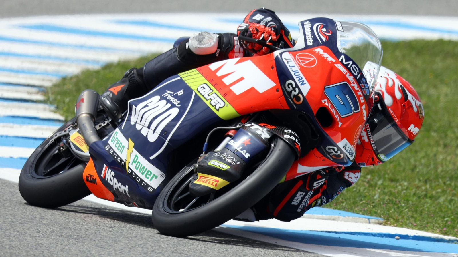 Imágenes de los entrenamientos de Moto3 del Viernes en Jerez