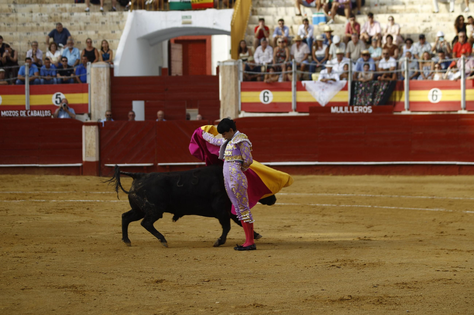 Imágenes de la novillada de la Feria de Almería 2025