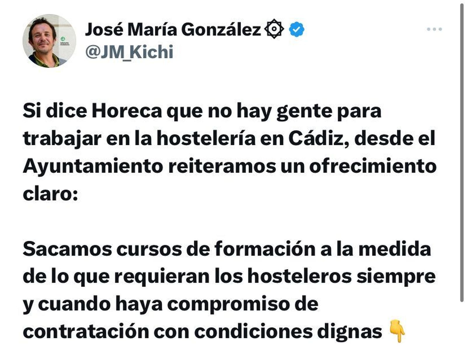 Del alcalde a LLORECA