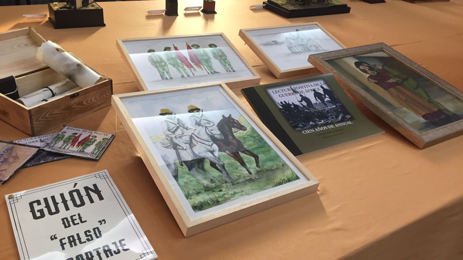 Una muestra de parte del material de los trabajos premiados del Buen Pastor.