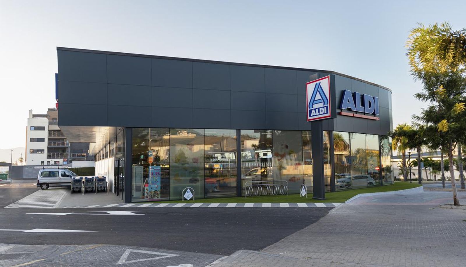 El nuevo supermercado Aldi en Motril.