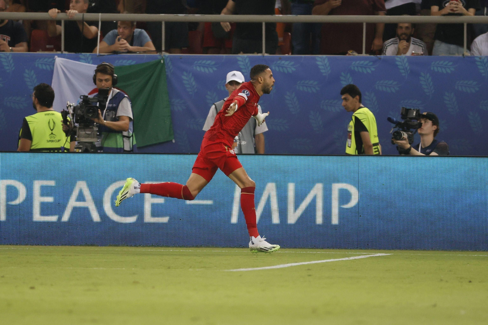 Las fotos del Manchester City-Sevilla FC en la Supercopa de Europa