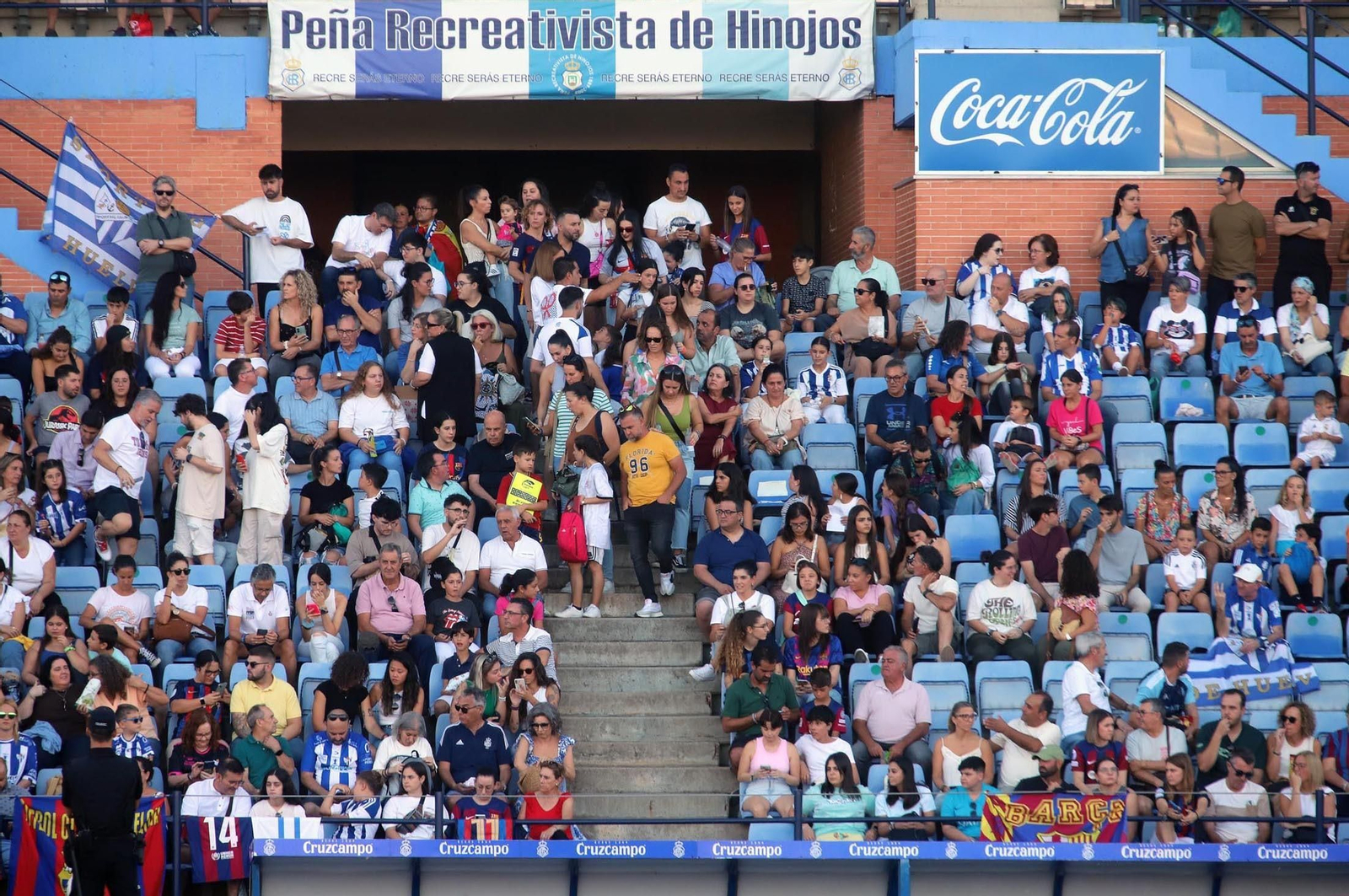 Imágenes del Sporting de Huelva-FC Barcelona