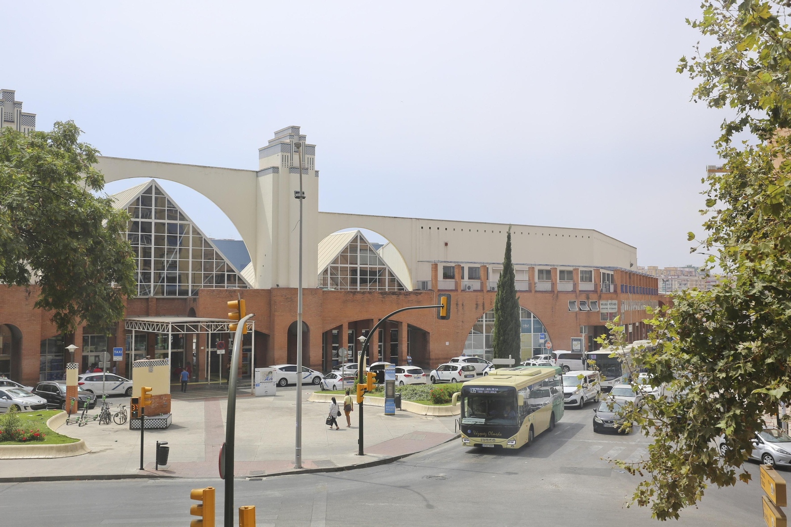 Estación de autobuses de Málaga.