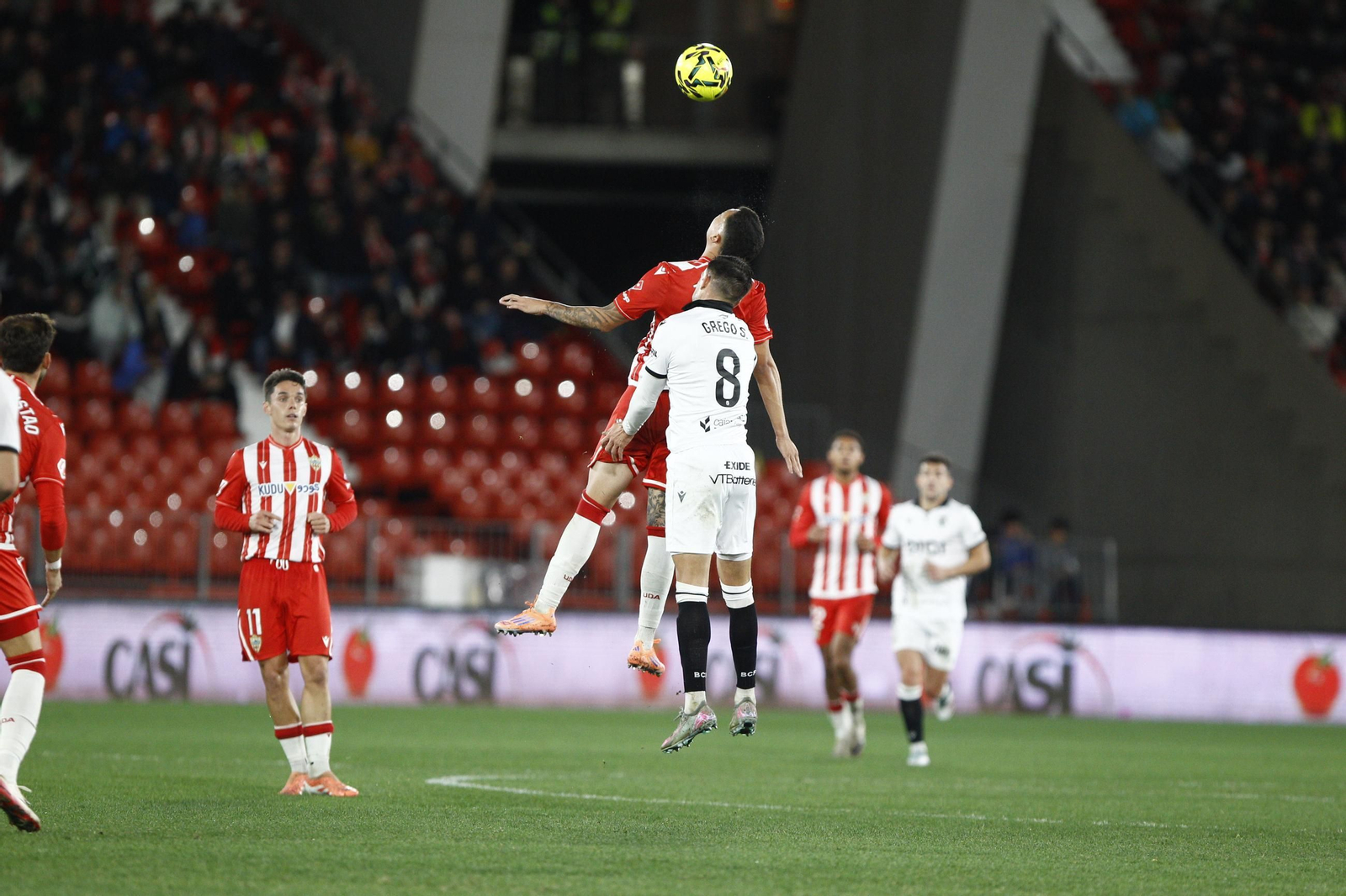 Las fotos del partido de fútbol U.D. Almería-Real Burgos