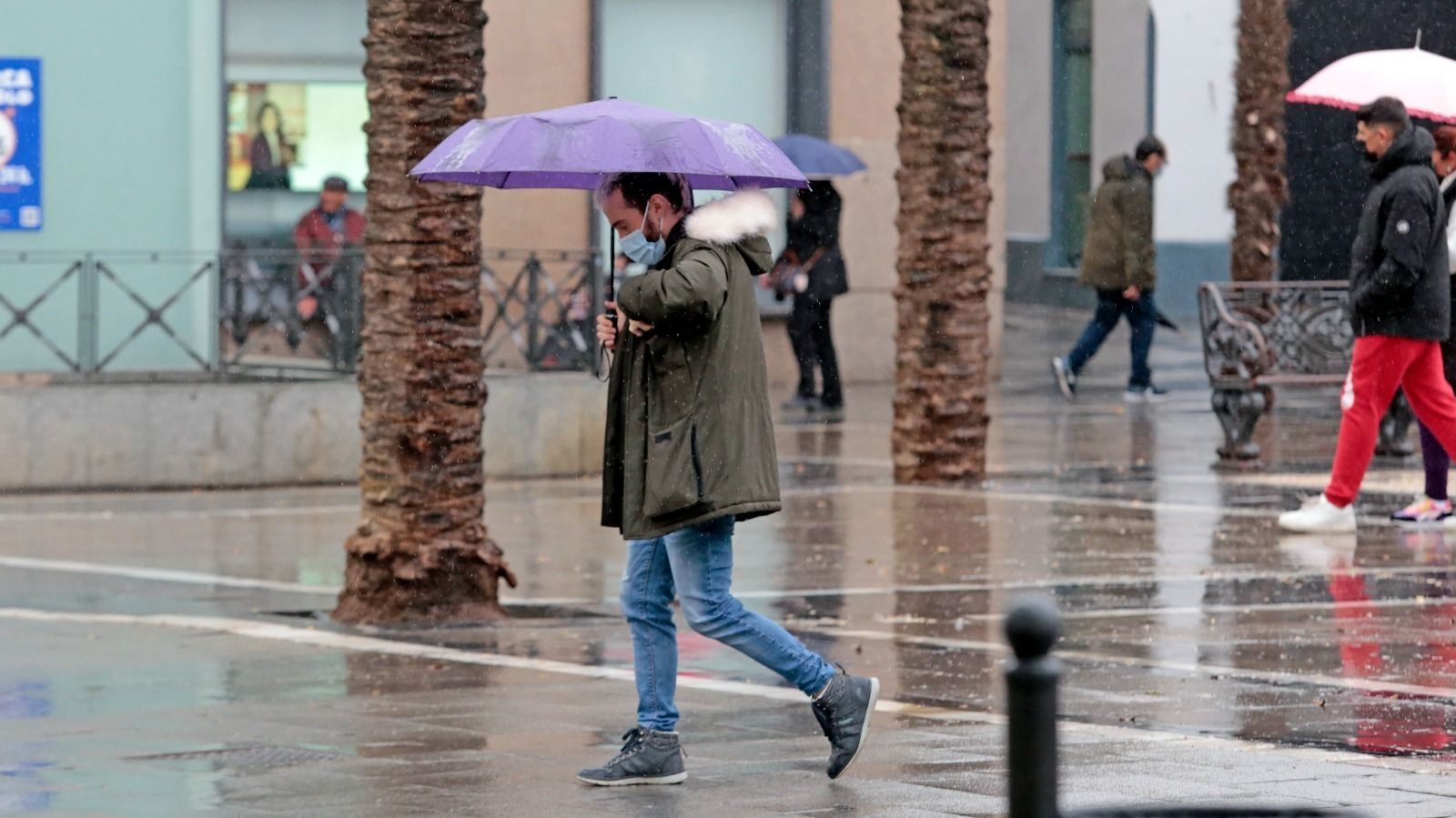 Este miércoles coja el paraguas