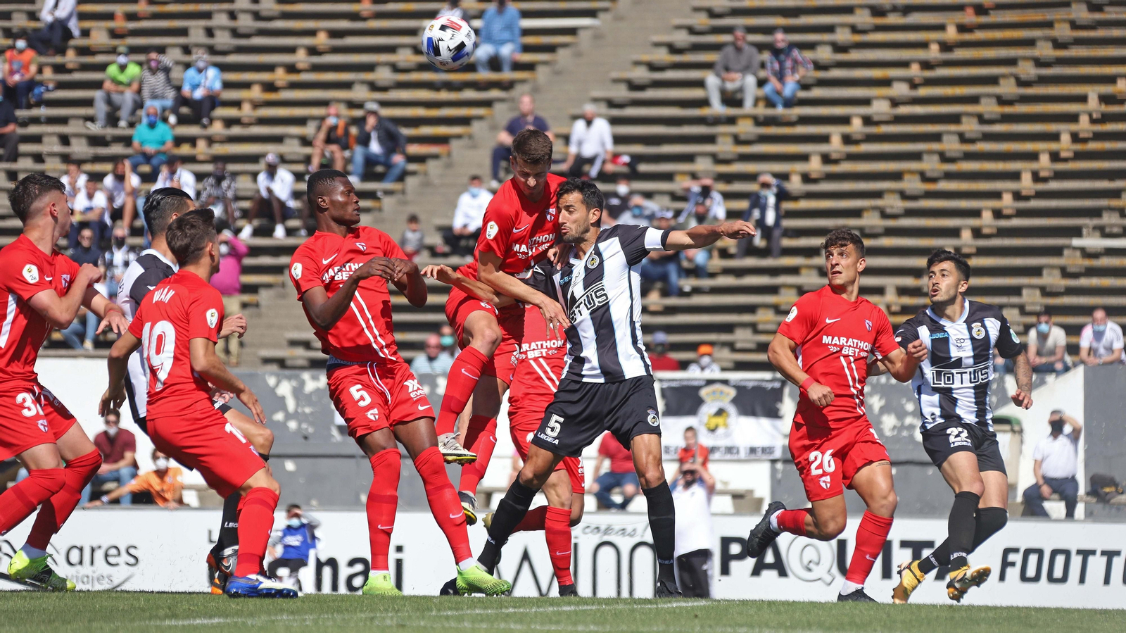 Las mejores fotos del Balona - Sevilla Atlético