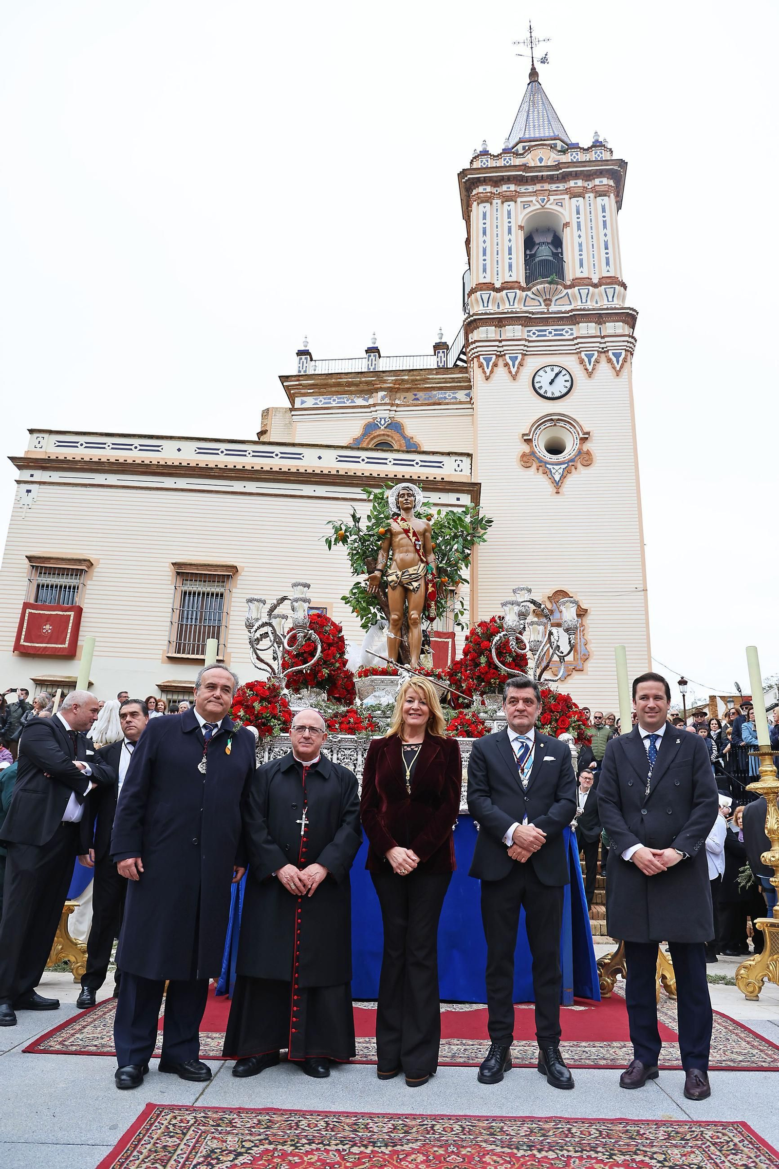 Proclamación de San Sebastián como alcalde perpetuo y la entrega de su vara
