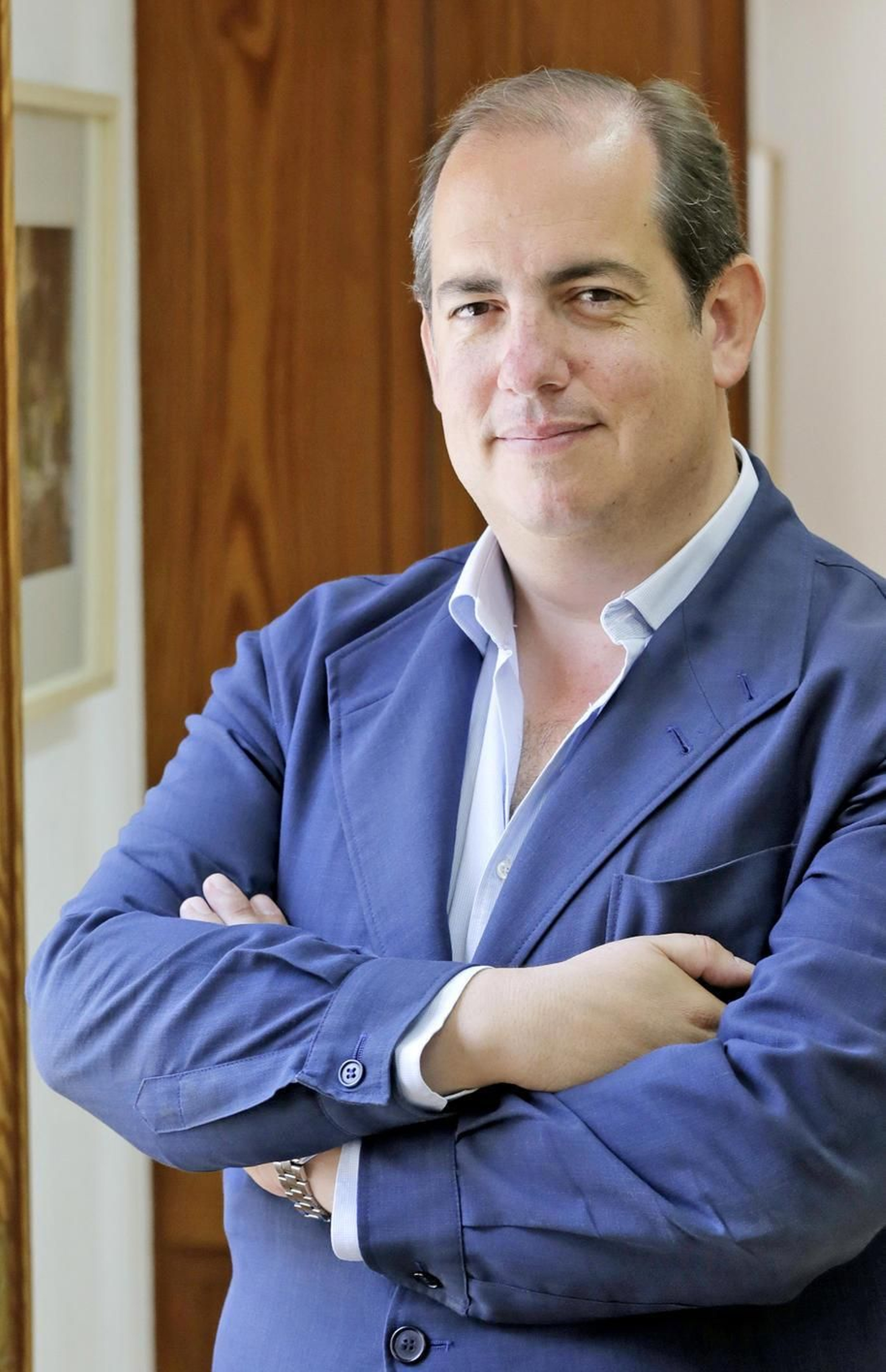 El periodista jerezano, Eugenio Camacho.