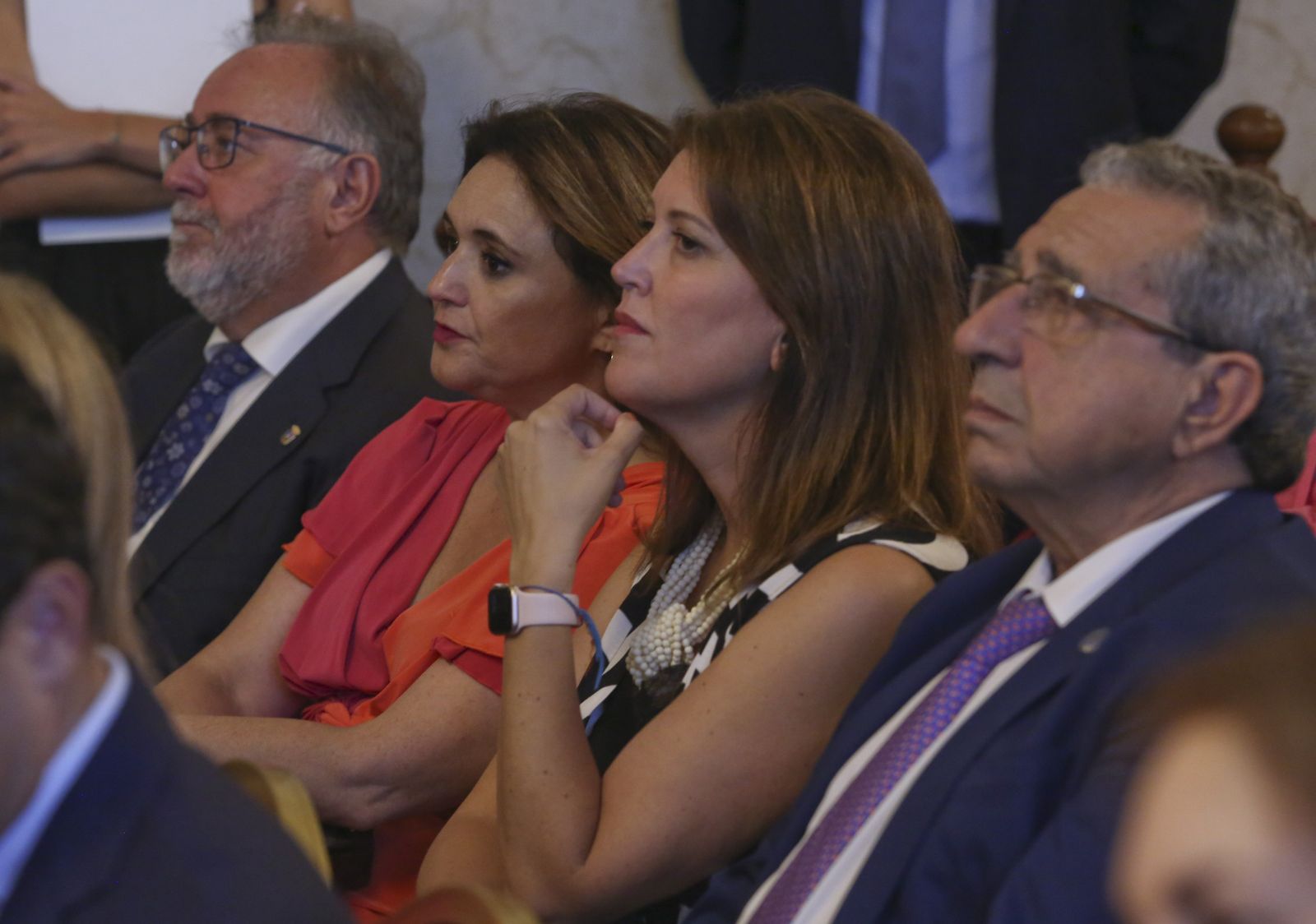 Homenaje a Celia Villalobos en el Ayuntamiento de Málaga (fotos)