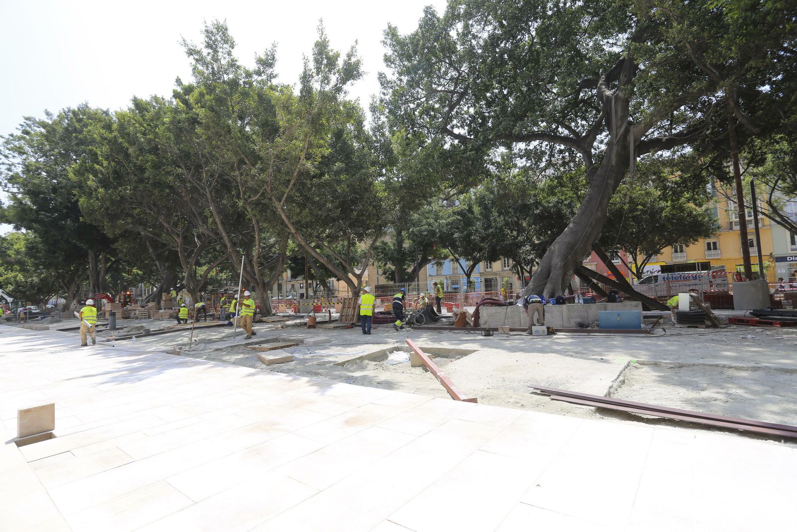 Las fotos de la reurbanización de la Alameda de Málaga