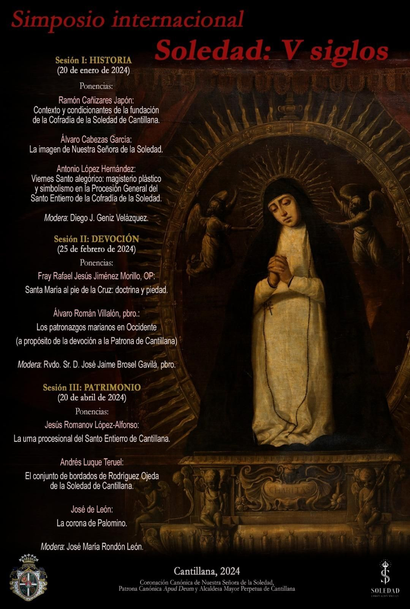 Cartel del ciclo de conferencias